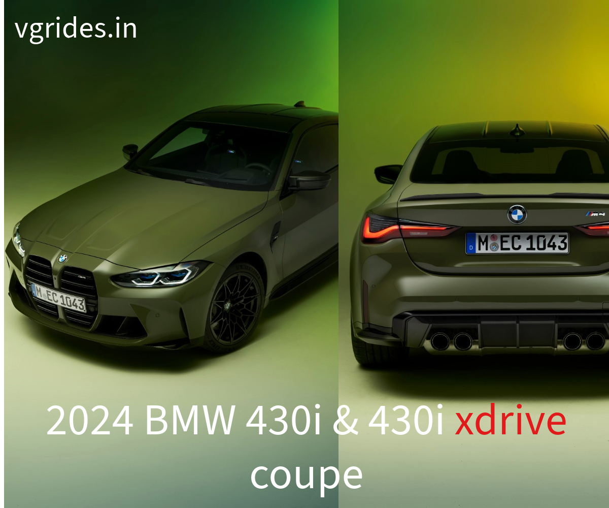 2024 BMW 430i & 430i xdrive coupe