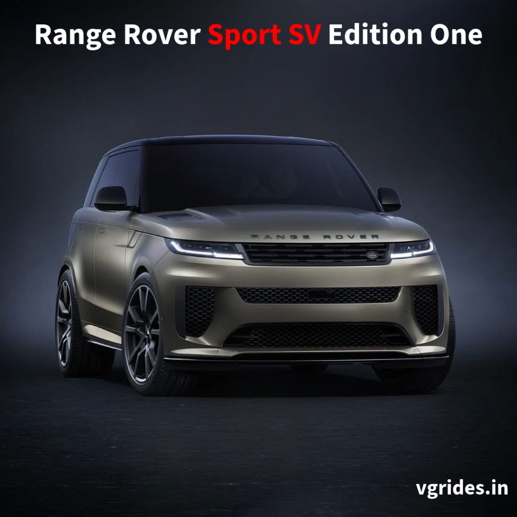 Range Rover Sport SV Edition One