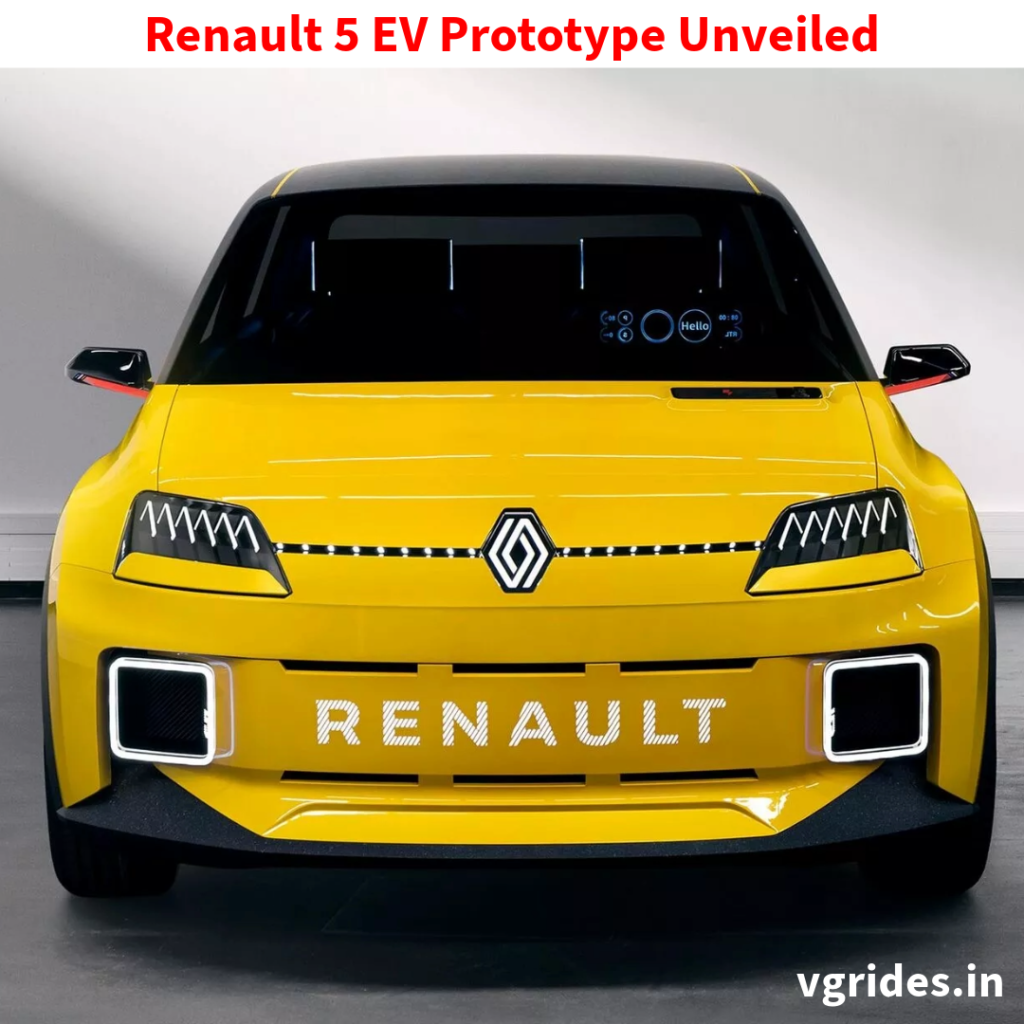Renault 5 EV Prototype Unveiled