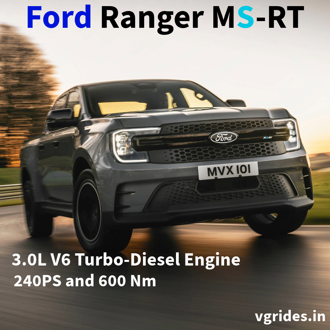 Step Inside the cabin, the Ranger MS-RT offers a blend of comfort and luxury, with features such as a sculptured ergonomic heated sports steering wheel, sports seats with bucket-style bolsters, and MS-RT branded floor mats, elevating the driving experience to new heights.