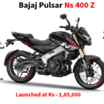 Bajaj Pulsar Ns 400 Z Launched at a Limited offer price of Rs - 1,85,000 ex-showroom