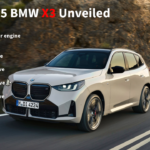 BMW has unveiled the 4th generation BMW X3 codenamed G45 globally and offered in four engine options BMW X3 20 xDrive BMW X3 20d xDrive BMW X3 M50 xDrive BMW X3 30e xDrive