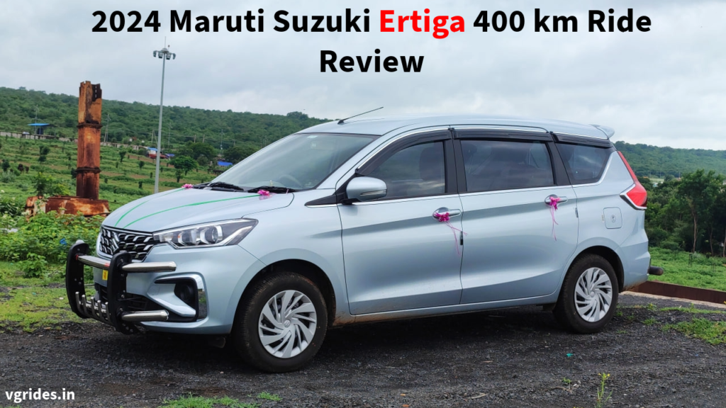maruti suzuki ertiga 400 km initial ride review with details about ride review, mileage, tyres, brakes, features, images and prices