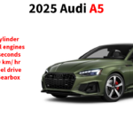 Audi A5 has two engine option 2.0 liter petrol and diesel engine options with quatrro all wheel drive system and a 7 speed dct gearbox.