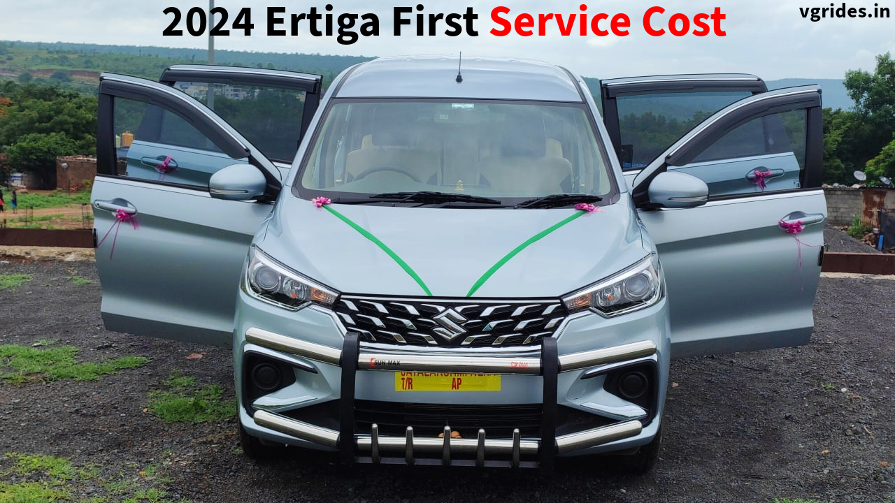 2024 Ertiga First Service Cost at Just Rs - 90 Here's How 